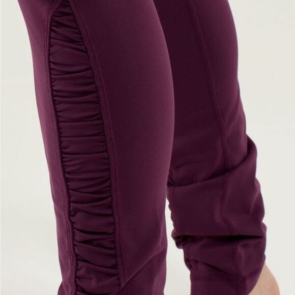 Lululemon City Pulse Pant Plum / Black / Ziggy Wee August Glo - Picture 3 of 10